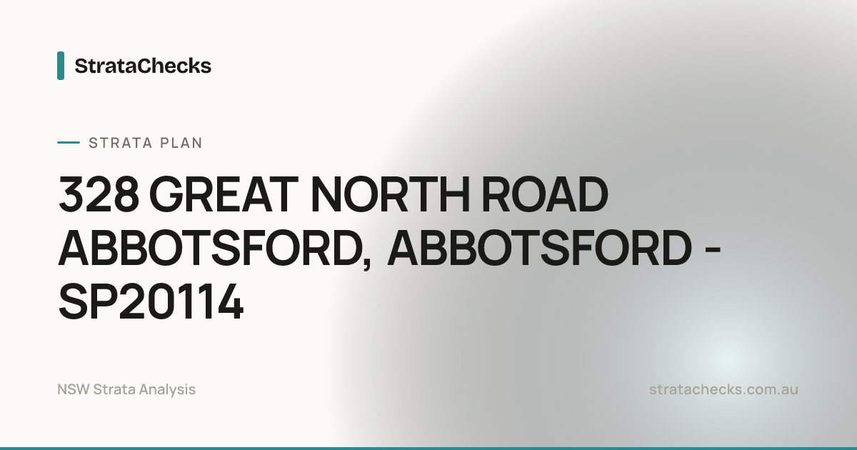 328 GREAT NORTH ROAD ABBOTSFORD, ABBOTSFORD - SP20114 Overview